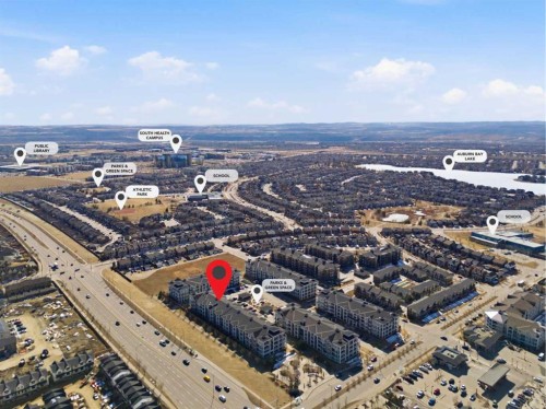 220-400 Auburn Meadows Common Se, Calgary, AB - Outdoor With View