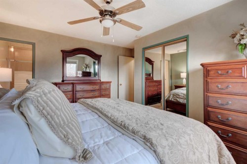 1032 Cantabrian Drive Sw, Calgary, AB - Indoor Photo Showing Bedroom