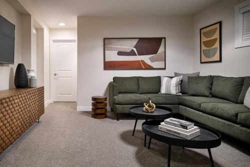 124 Royston Gardens Nw, Calgary, AB - Indoor Photo Showing Living Room
