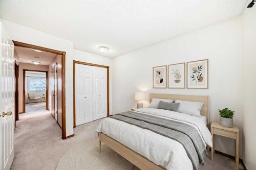 37 Arbour Wood Place Nw, Calgary, AB - Indoor Photo Showing Bedroom