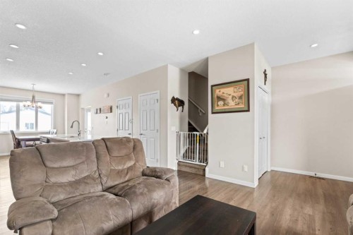 53 Amery Crescent, Crossfield, AB - Indoor Photo Showing Living Room