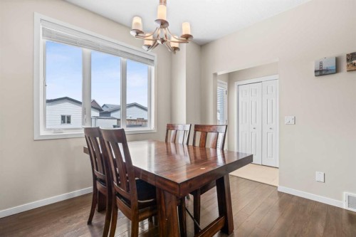 53 Amery Crescent, Crossfield, AB - Indoor Photo Showing Dining Room