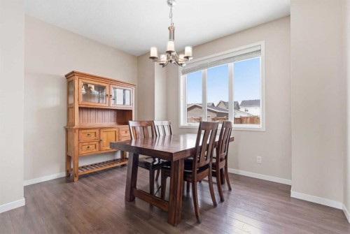 53 Amery Crescent, Crossfield, AB - Indoor Photo Showing Dining Room