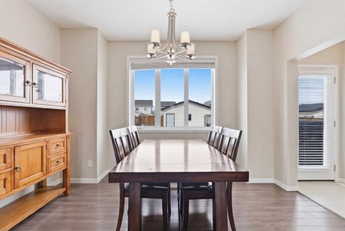 53 Amery Crescent, Crossfield, AB - Indoor Photo Showing Dining Room