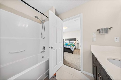 53 Amery Crescent, Crossfield, AB - Indoor Photo Showing Bathroom