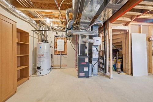 53 Amery Crescent, Crossfield, AB - Indoor Photo Showing Basement