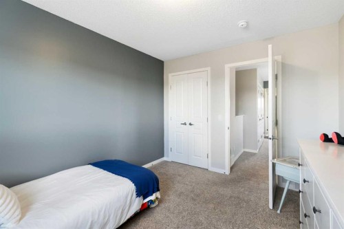 44 Marquis Link Se, Calgary, AB - Indoor Photo Showing Bedroom