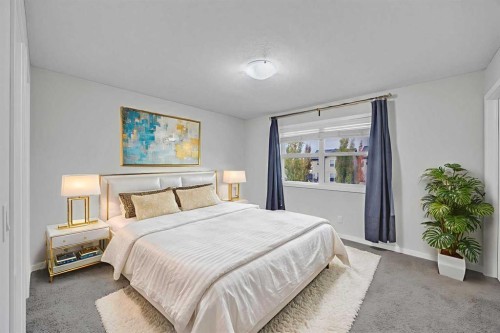 342 Chaparral Valley Drive Se, Calgary, AB - Indoor Photo Showing Bedroom