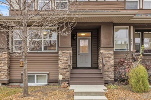 342 Chaparral Valley Drive Se, Calgary, AB - Outdoor With Facade