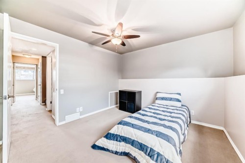 244 Whiteridge Place Ne, Calgary, AB - Indoor Photo Showing Bedroom