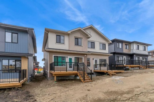 15 Heritage Heath, Cochrane, AB - Outdoor With Deck Patio Veranda