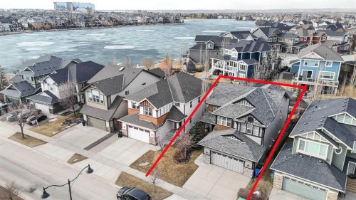 119 Auburn Bay Avenue Se, Calgary, AB - Outdoor With Body Of Water