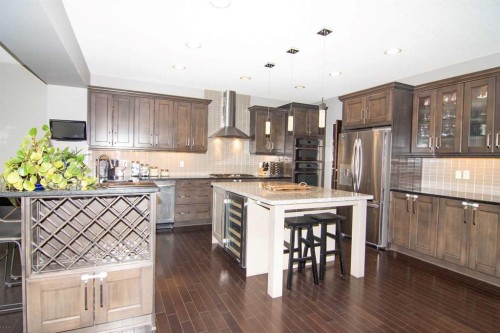 119 Auburn Bay Avenue Se, Calgary, AB - Indoor Photo Showing Kitchen With Upgraded Kitchen