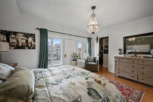 223 2 Avenue Ne, Calgary, AB - Indoor Photo Showing Bedroom