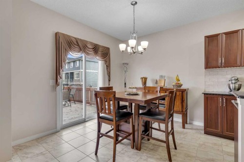 32 Panatella Row Nw, Calgary, AB - Indoor Photo Showing Dining Room