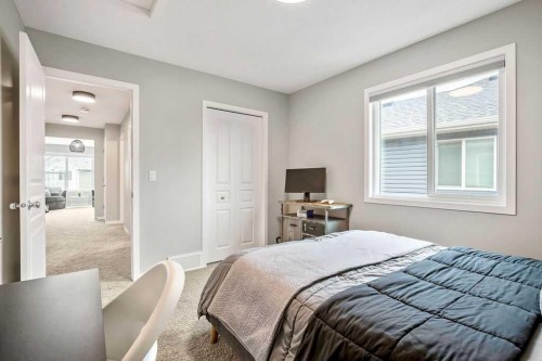 84 Auburn Glen View Se, Calgary, AB - Indoor Photo Showing Bedroom