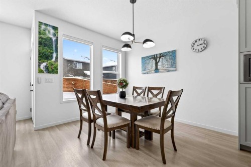 41 Copperhead Road Se, Calgary, AB - Indoor Photo Showing Dining Room