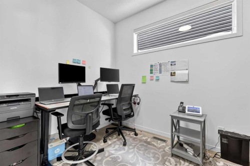 41 Copperhead Road Se, Calgary, AB - Indoor Photo Showing Office
