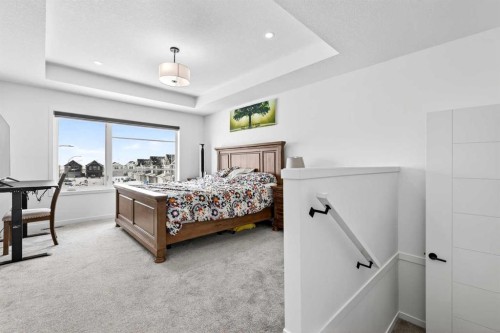 41 Copperhead Road Se, Calgary, AB - Indoor Photo Showing Bedroom