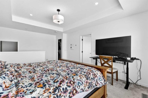 41 Copperhead Road Se, Calgary, AB - Indoor Photo Showing Bedroom