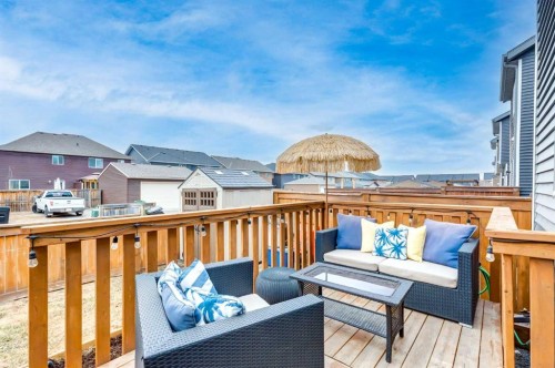 38 Legacy Boulevard Se, Calgary, AB - Outdoor With Deck Patio Veranda