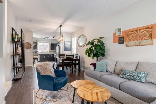 38 Legacy Boulevard Se, Calgary, AB - Indoor Photo Showing Living Room