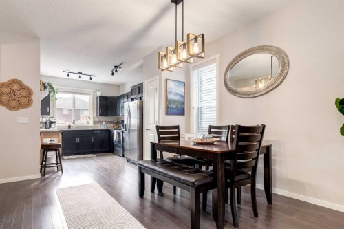 38 Legacy Boulevard Se, Calgary, AB - Indoor Photo Showing Dining Room