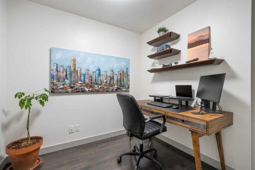 127 Lake Placid Close Se, Calgary, AB - Indoor Photo Showing Office