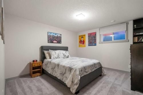 127 Lake Placid Close Se, Calgary, AB - Indoor Photo Showing Bedroom