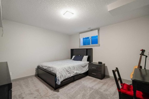 127 Lake Placid Close Se, Calgary, AB - Indoor Photo Showing Bedroom