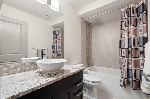 127 Lake Placid Close Se, Calgary, AB - Indoor Photo Showing Bathroom