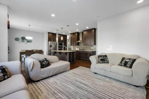 216 Carringvue Manor Nw, Calgary, AB - Indoor Photo Showing Living Room