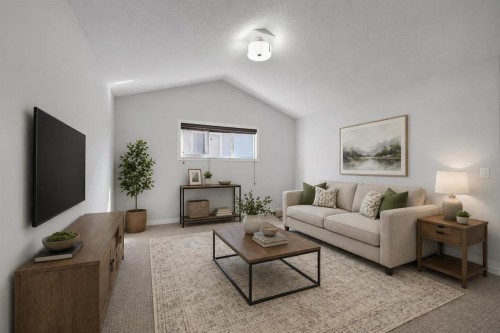 216 Carringvue Manor Nw, Calgary, AB - Indoor Photo Showing Living Room
