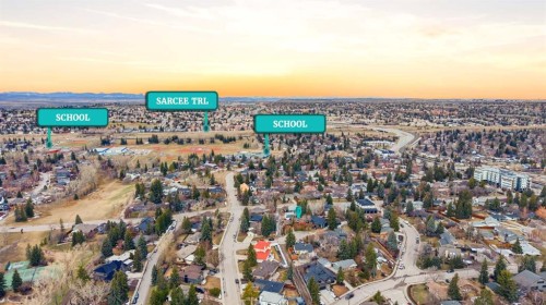 6 Grove Hill Place Sw, Calgary, AB - Outdoor With View