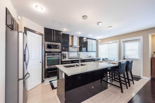 12373 Coventry Hills Way Ne, Calgary, AB - Indoor Photo Showing Kitchen With Double Sink With Upgraded Kitchen