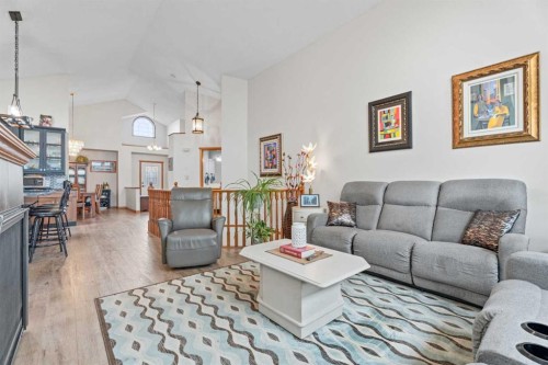 30 Cranston Place Se, Calgary, AB - Indoor Photo Showing Living Room