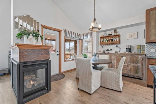 30 Cranston Place Se, Calgary, AB - Indoor With Fireplace