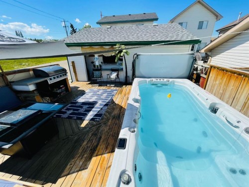 45 Hidden Hills Way Nw, Calgary, AB - Outdoor With Deck Patio Veranda