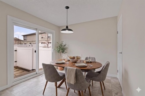 32 Deerpoint Road Se, Calgary, AB - Indoor Photo Showing Dining Room