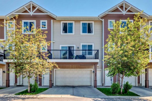 55-300 Marina Drive, Chestermere, AB - Outdoor With Balcony With Facade