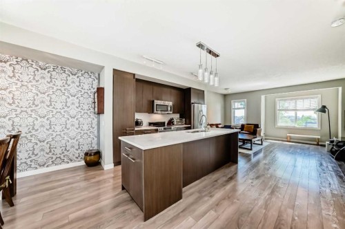 55-300 Marina Drive, Chestermere, AB - Indoor Photo Showing Kitchen