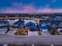 136 Rainbow Falls Glen, Chestermere, AB  - Outdoor With Facade 