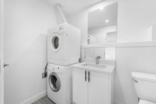 361 Martinwood Place Ne, Calgary, AB - Indoor Photo Showing Laundry Room