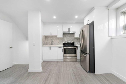 361 Martinwood Place Ne, Calgary, AB - Indoor Photo Showing Kitchen