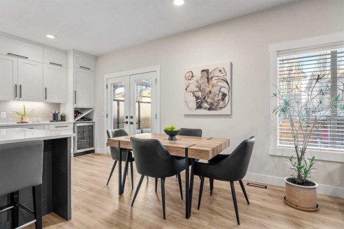 311 Chaparral Ravine View Se, Calgary, AB - Indoor Photo Showing Dining Room