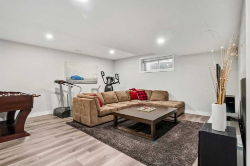 311 Chaparral Ravine View Se, Calgary, AB - Indoor Photo Showing Basement