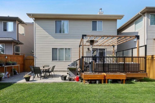 311 Chaparral Ravine View Se, Calgary, AB - Outdoor With Deck Patio Veranda With Exterior
