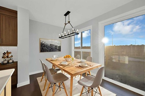 175 Homestead Common Ne, Calgary, AB - Indoor Photo Showing Dining Room