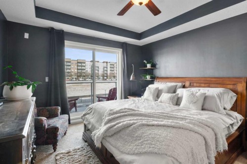 211-20 Seton Park Se, Calgary, AB - Indoor Photo Showing Bedroom
