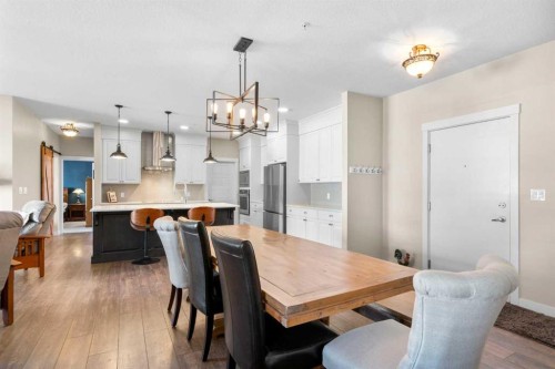 211-20 Seton Park Se, Calgary, AB - Indoor Photo Showing Dining Room
